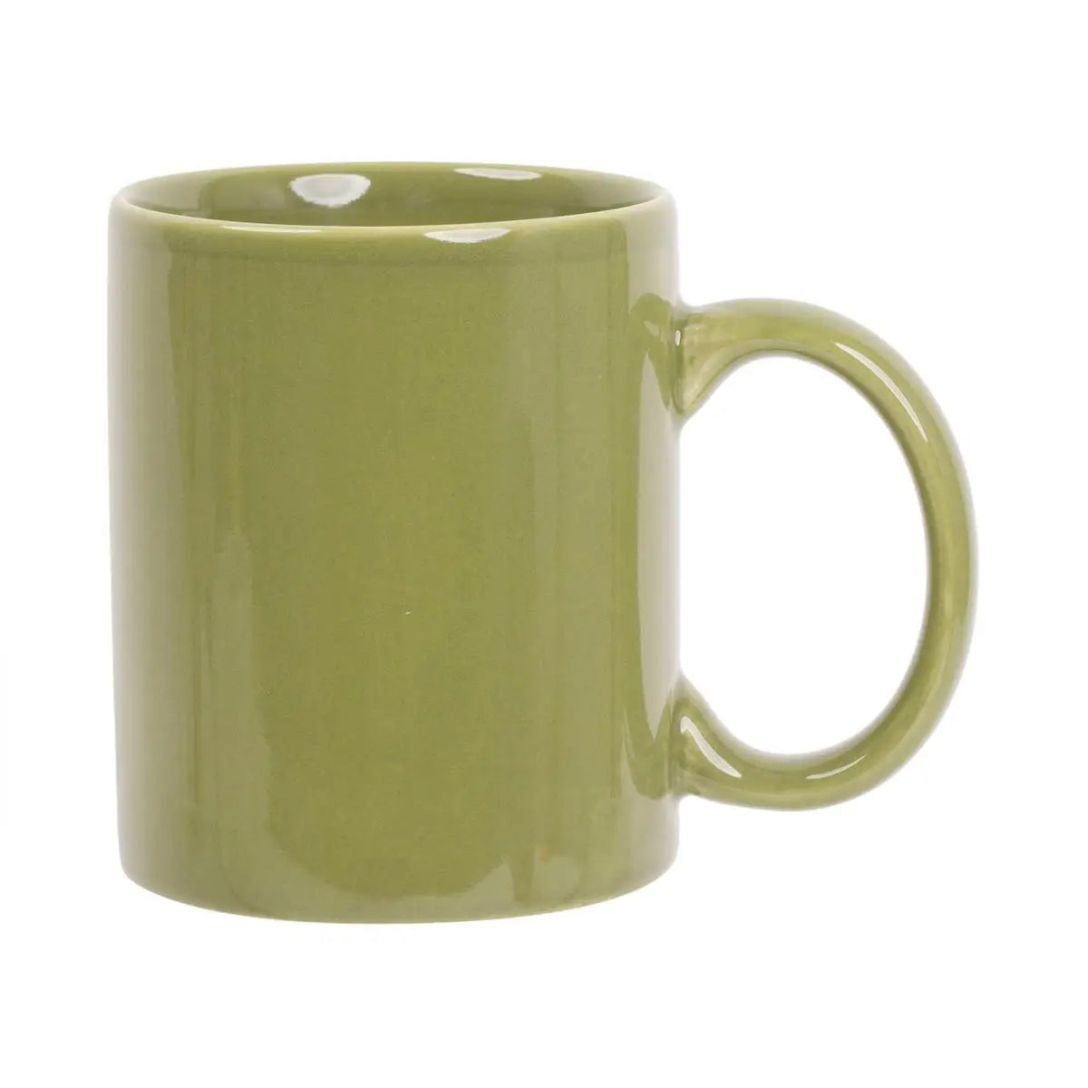 Solid Stoneware Mug-Green