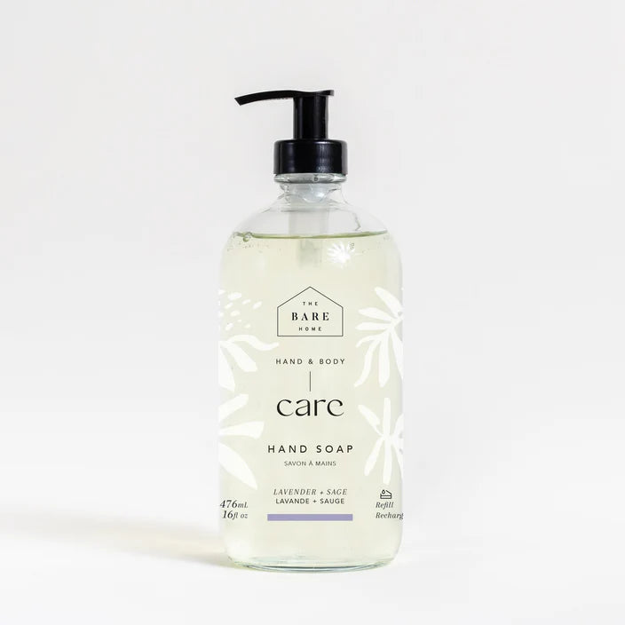 HAND SOAP-LAVENDER + SAGE