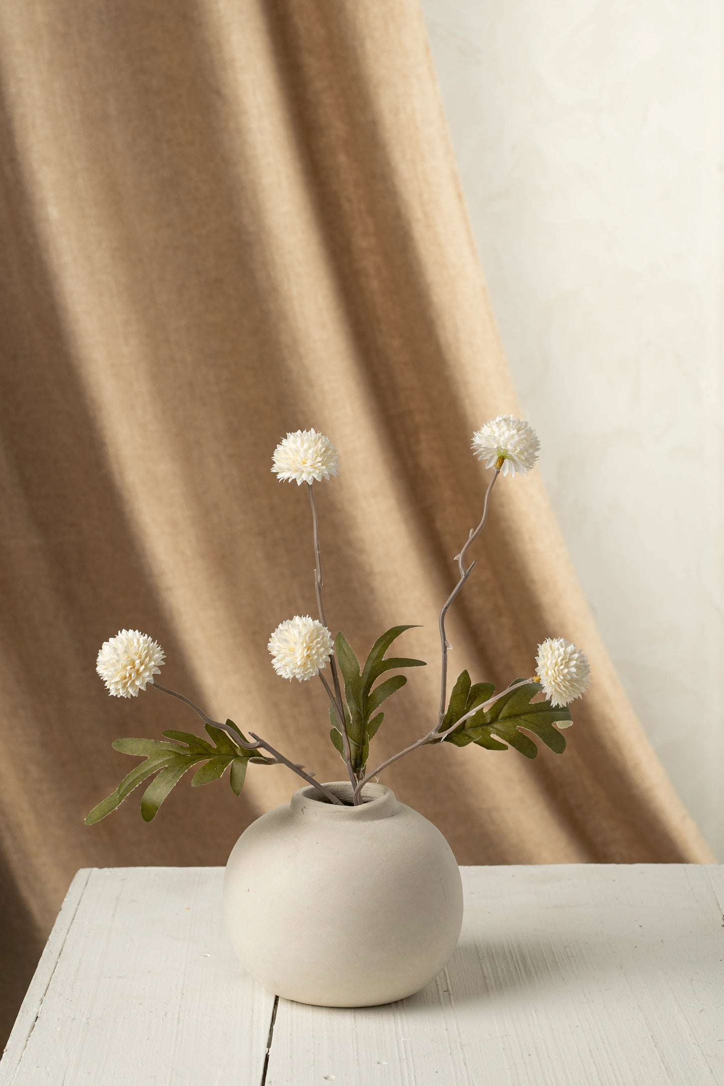 Pom Pom Floral Stem