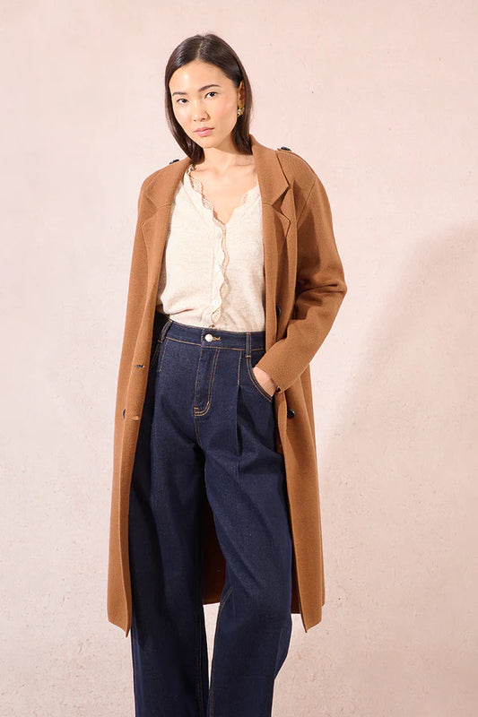 LADIES KNITTED COAT