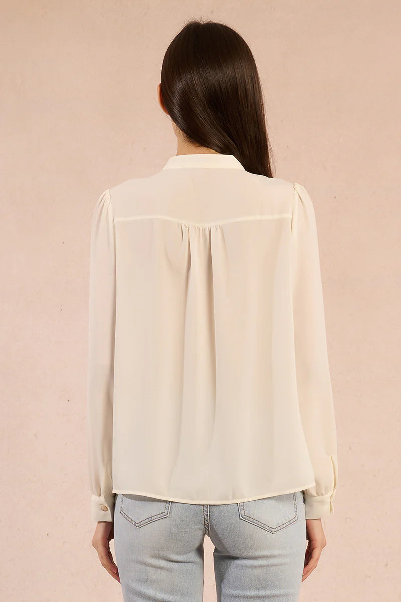 LADIES WOVEN SHIRT