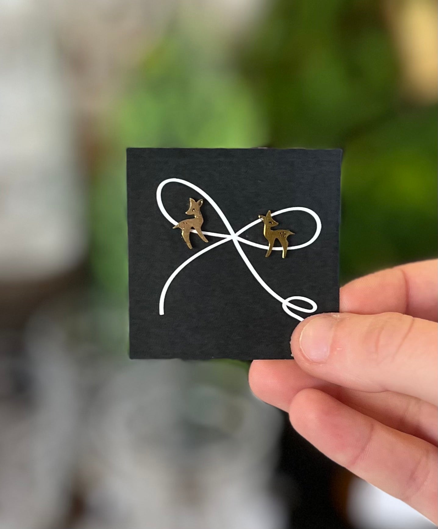 Deer-Small Stud Earrings