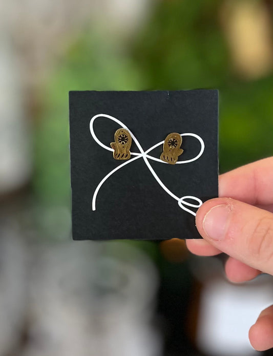 Mittens-Small Stud Earrings