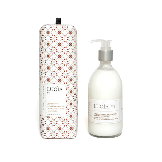 Lucia N°1 Linseed Flower & Goat Milk Hand & Body Lotion