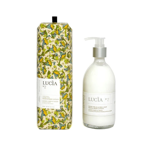 Lucia N°2 Olive Oil & Laurel Leaf Hand & Body Lotion