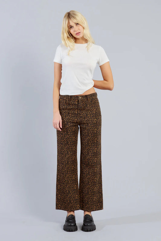 Animal Print Denim