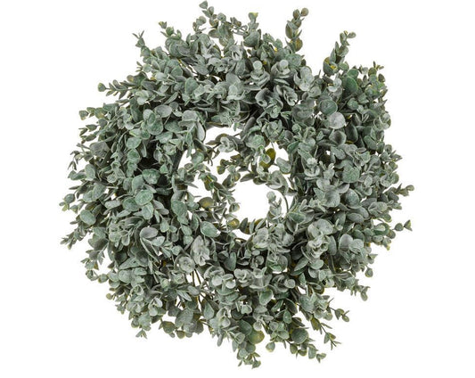 Frost Boxwood Wreath-Medium