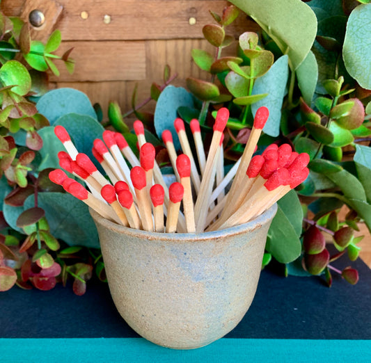 Stoneware Match Holder/Matches